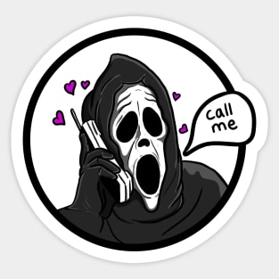 Call Me <3 Sticker